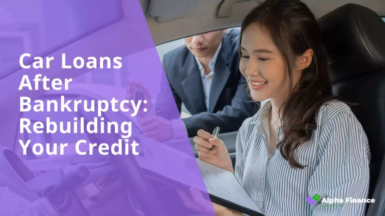 Car Loans After Bankruptcy Rebuilding Your Credit - Blog